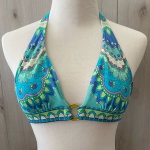 VICTORIA’S SECRET blue & green tone BIKINI TOP